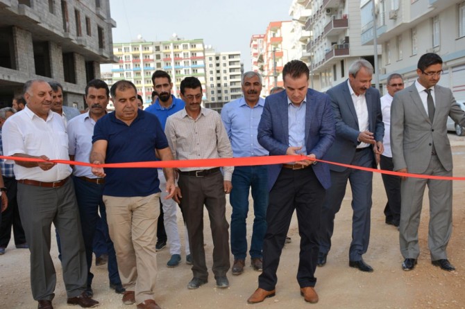 Kızıltepe'de asfaltlama çalışmasının açılışı yapıldı