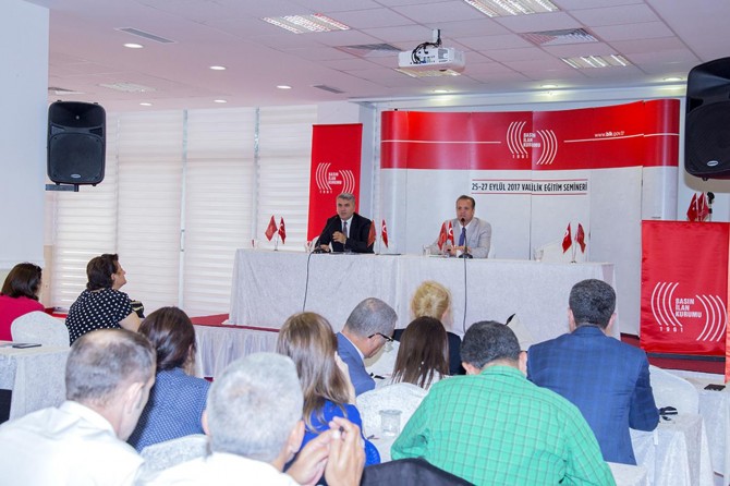 Basın İlan Kurumu’nun valilik personeline yönelik eğitimleri başladı
