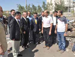 Bakan Şimşek, OSB'deki Yolu İnceledi