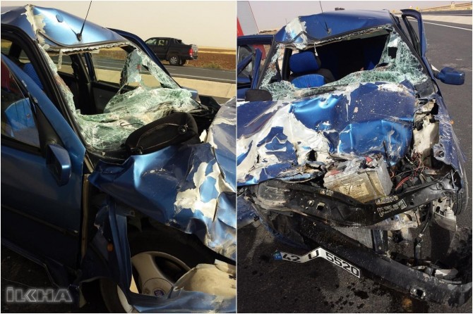 Li Nisêbînê qezaya trafîkê: 2 birîndar