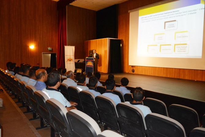 İpekyolu Belediyesinde zabıta mevzuat eğitimi