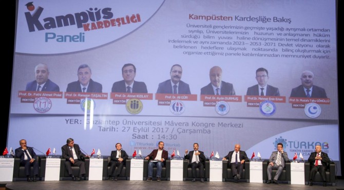 Bölge rektörleri Gaziantep’te bir araya geldi