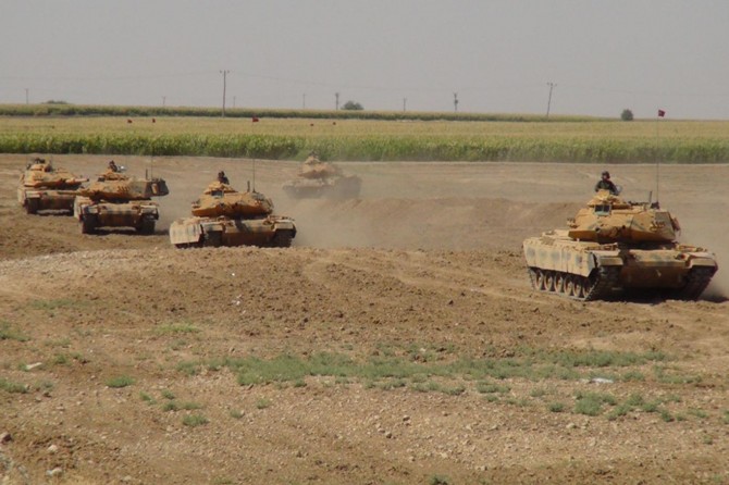 Habur Bölgesindeki tatbikat 11’inci gününde devam ediyor