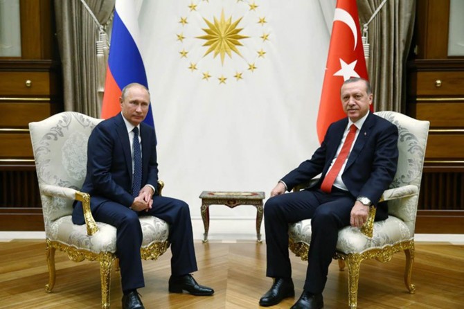 Cumhurbaşkanı Erdoğan ile Putin bir araya geldi