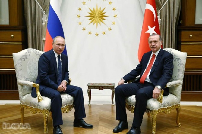 President Erdoğan and Putin come together