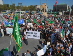 İstanbul da "Lebbeyk Ya Muhammed" dedi (Foto)