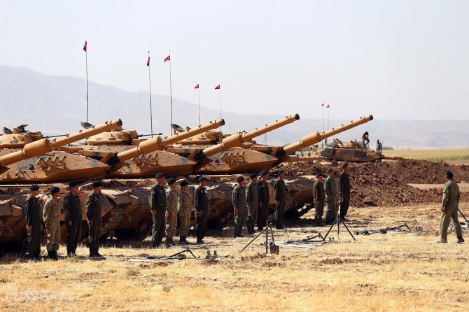 The drill in the Habur Zone continues on the 12th day