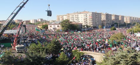 Diyarbakır'daki Sadakat Mitingi Yapıldı