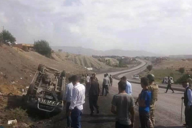 Şırnak- Cizre Karayolunda kaza: 4 yaralı