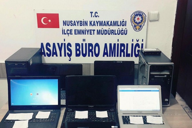Nusaybin'de bahisçilere baskın: 11 gözaltı