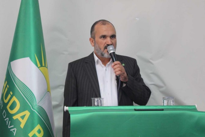 HÜDA PAR Artuklu İlçe Başkanı İsmail Sezgin oldu