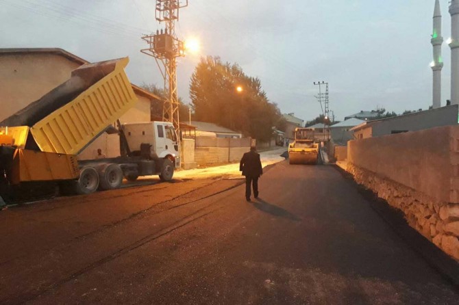 Van İpekyolu Belediyesinden yol çalışması