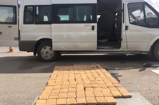 ​Van’da 65 kilo eroin ele geçirildi