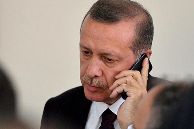 Cumhurbaşkanı Erdoğan'dan Talabani'nin ailesine taziye telefonu