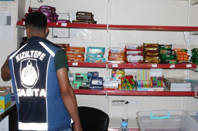 Kızıltepe'de okul kantinleri denetlendi