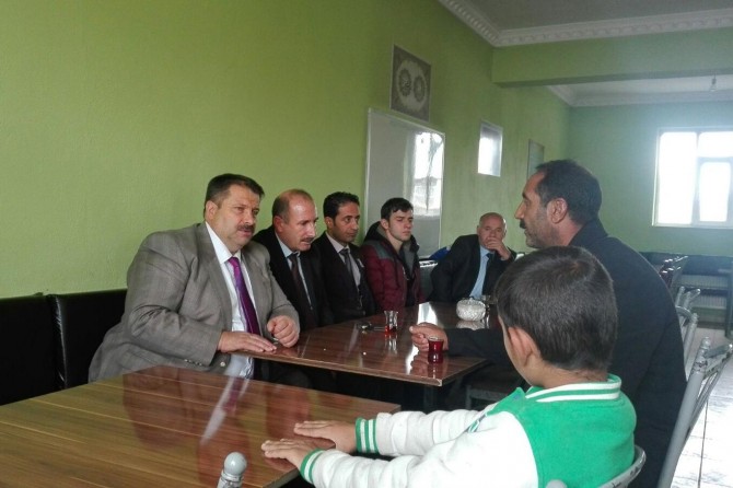 ​Ağrı İl Milli Eğitim Müdürü Turan’dan acılı aileye ziyaret