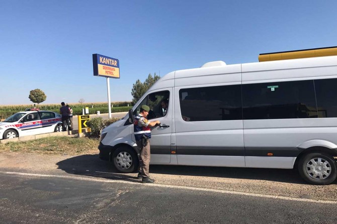 ​Öğrenci servislerine trafik denetimi