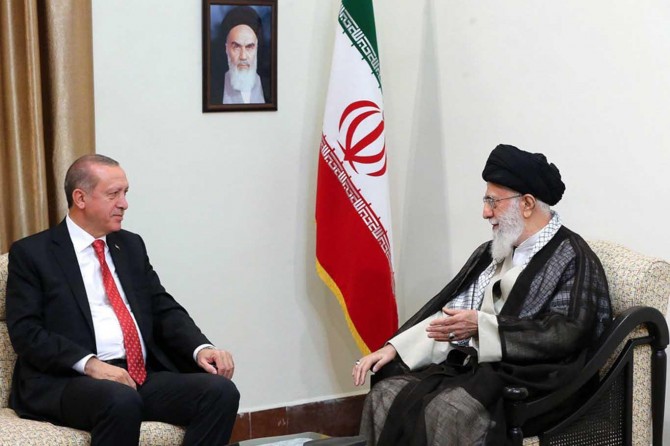 President Erdoğan meets Khamenei
