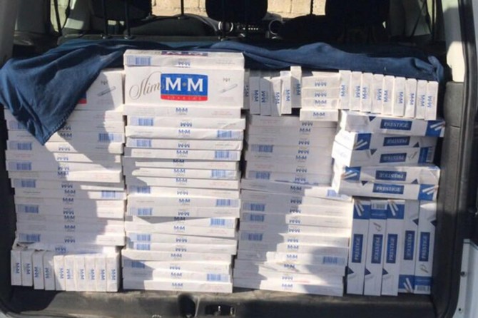 Van’da kaçak nargile tütünü ve sigara ele geçirildi