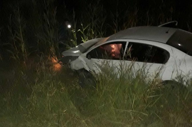 Akçakale'de maddi hasarlı kaza