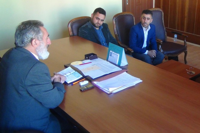 Peygamber Sevdalıları Platformundan müftülük ziyareti