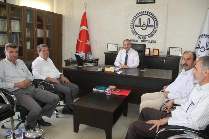 HÜDA PAR'dan Müftü Bilik'e ziyaret