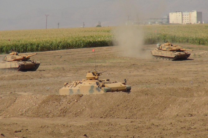 Habur Bölgesindeki tatbikat 20’nci gününde devam ediyor