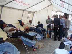 Kızılay'ın Bitlis'te Kan Bağışçılarını Bekliyor