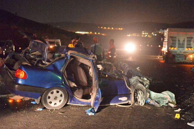 Mardin’de trafik kazası: 2 ölü