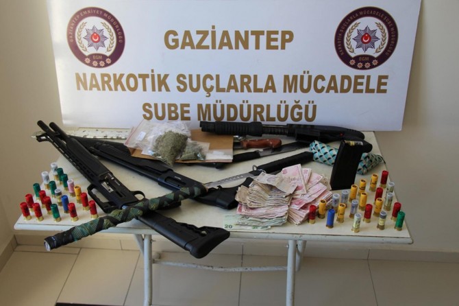Gaziantep’te uyuşturucu operasyonu: 7 gözaltı