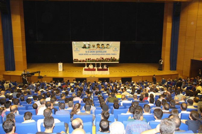 6-8 Ekim vahşetinin perde arkası panelle anlatıldı