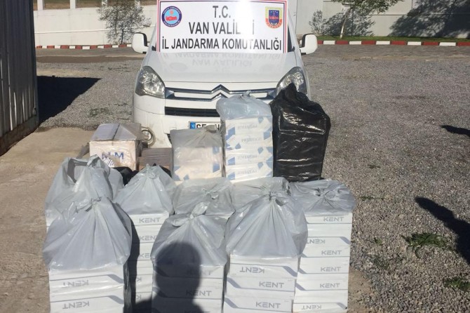 Van'da bir haftalık kaçakçılık bilançosu