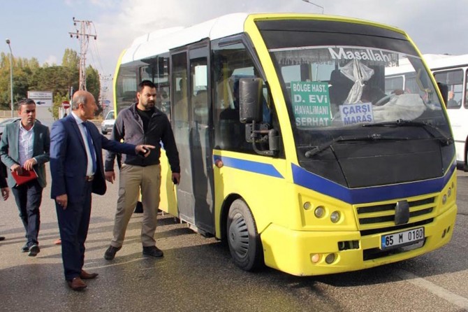 ​Van Büyükşehir Belediyesi toplu taşıma araçlarında denetimleri sıklaştırdı