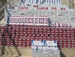 Cizre'de 42 Bin Paket Kaçak Sigara Ele Geçirildi