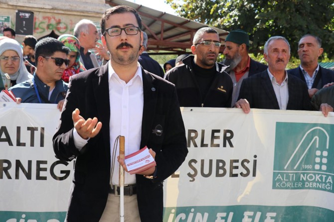 "Halledilmeyen sorunlar engellilerin hayatını içinden çıkılmaz bir noktaya getirmiştir"