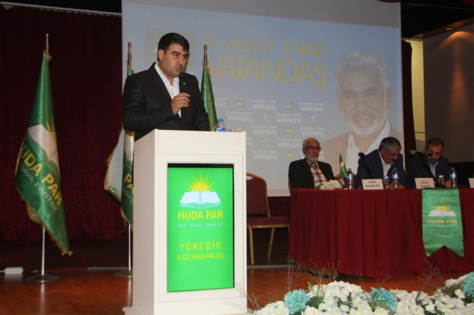 HÜDA PAR Yüreğir İlçe Teşkilatında görev değişimi