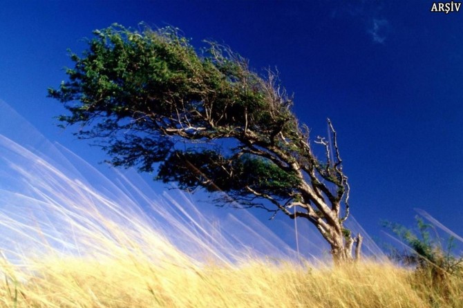 Meteorolojiden kuvvetli rüzgar uyarısı