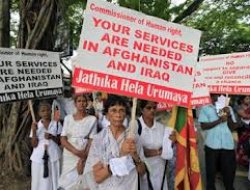 Li Srî Lanka Protesto