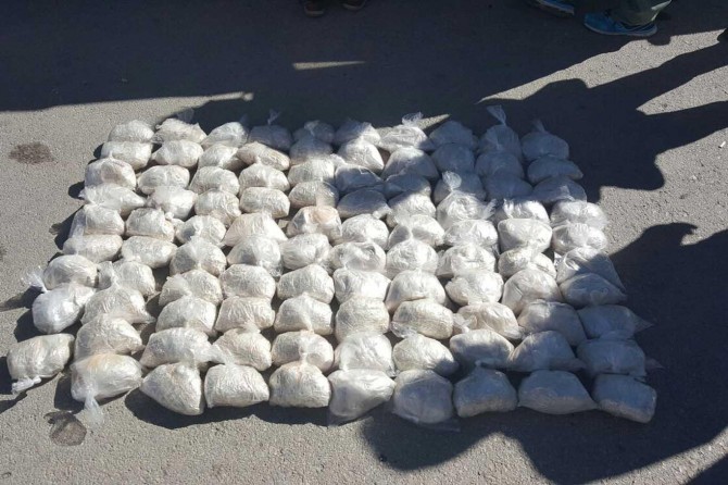 Van’da 51 kilo eroin ele geçirildi