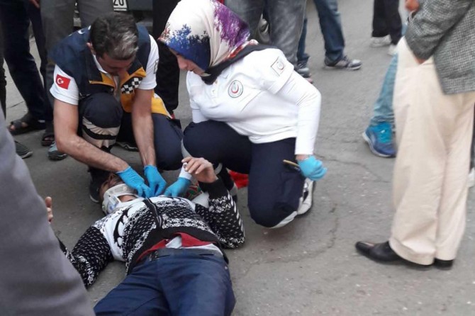 Batman’da trafik kazası: Bir yaralı