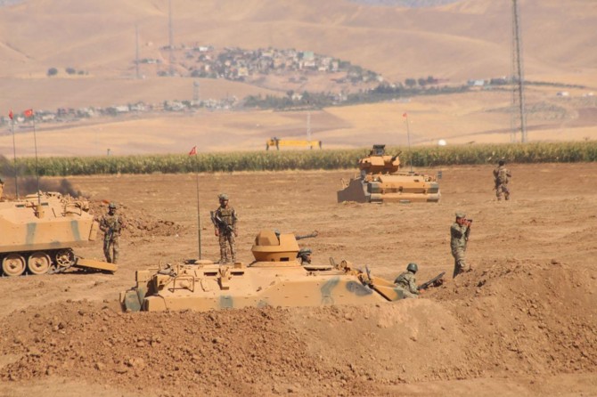 Habur bölgesindeki tatbikat 31’inci gününde devam ediyor