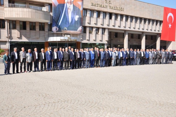 Batman’da Muhtarlar Günü kutlandı