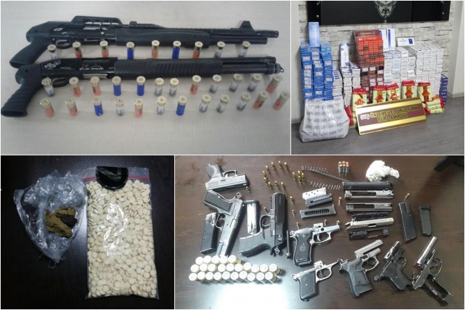 Çeşitli suçlardan aranan 94 şüpheli gözaltına alındı