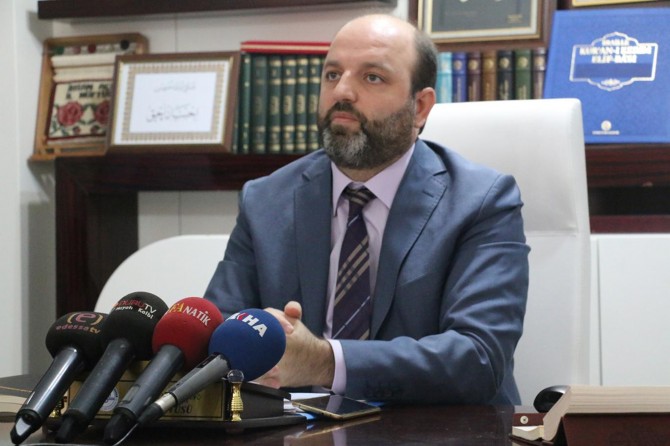 Şanlıurfa Müftüsü: Bizden istenen sorumluluklarımızı yerine getiririz