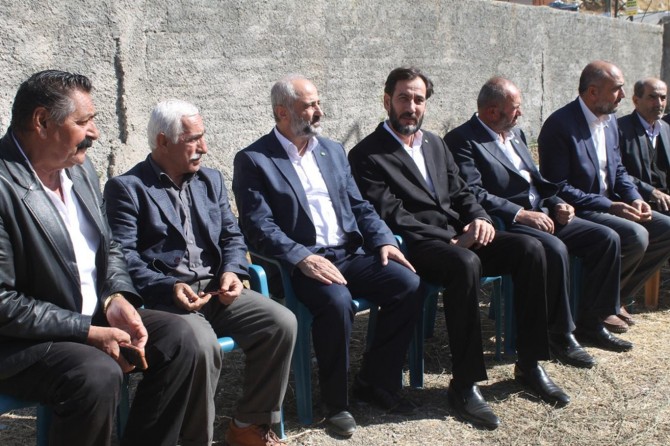 HUDA PAR çû taziya malbatên karkerên ku di hezazê de jiyana xwe ji dest dan