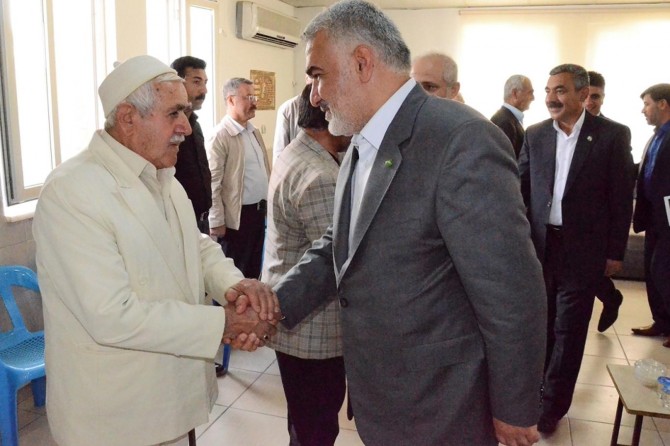 Yapıcıoğlu Şeyh Maruf’un taziyesine katıldı