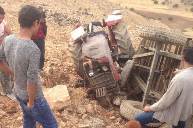 Mardin'de traktör kazası: Bir ölü 4’ü çocuk 6 yaralı
