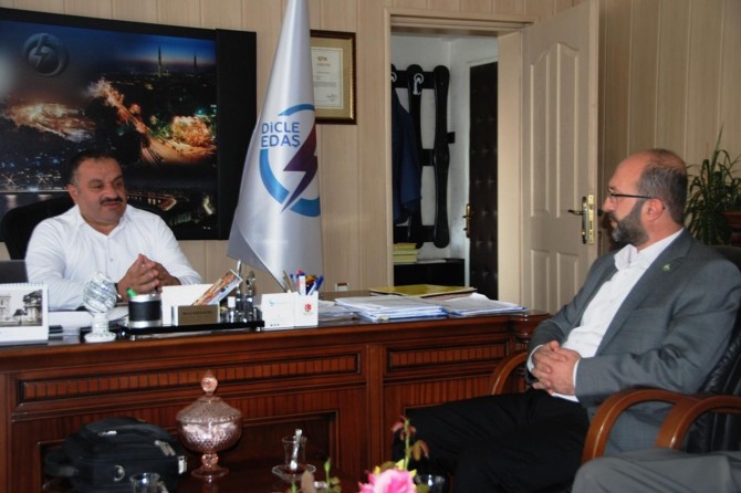 Tanrıkulu, halkın elektrik sorunuyla ilgili Dicle EPSAŞ'la görüştü
