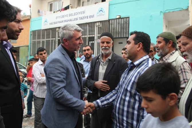 HÜDA PAR’dan maganda kurşunuyla vefat eden çocuğun ailesine taziye ziyareti