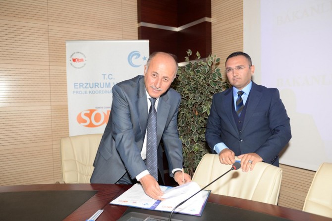 Erzurum'da SODES projeleri imzalandı